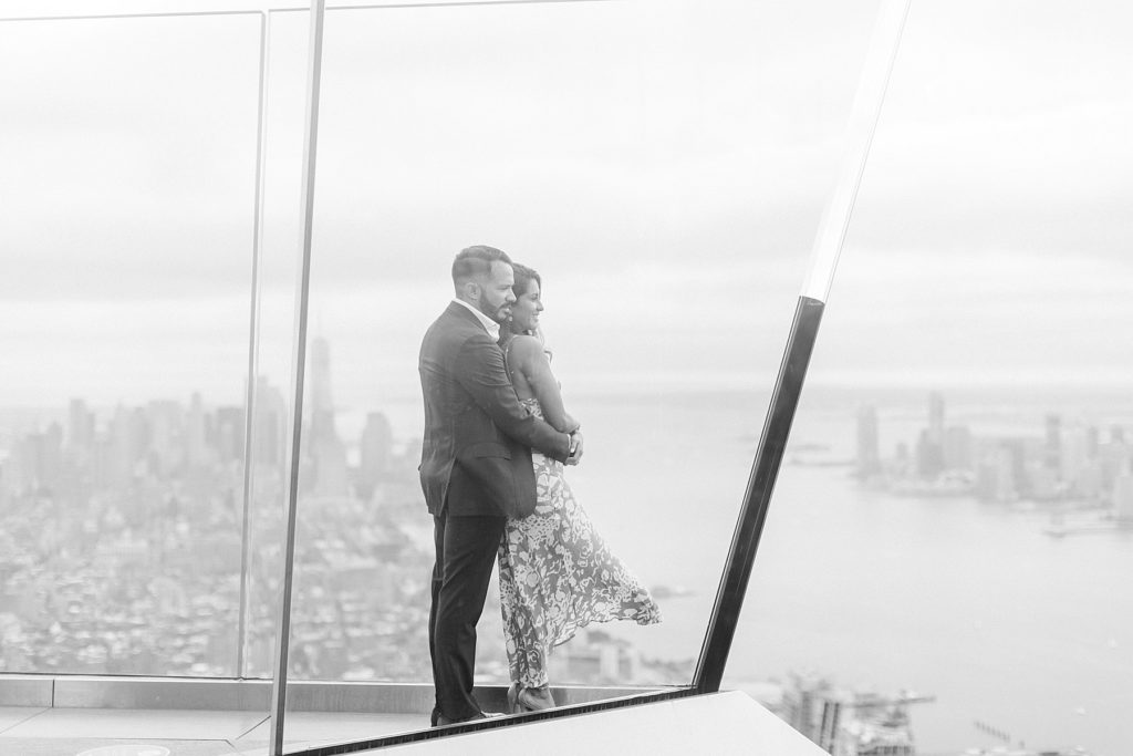 Observation deck engagement photos in NYC